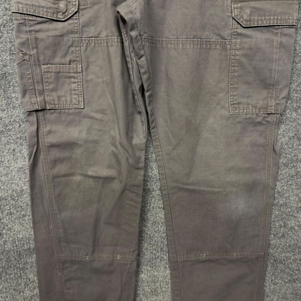 Wrangler Riggs Workwear Cargo Pants Mens 36x34 Gray Utility Workwear Ripstop - Picture 15 of 15